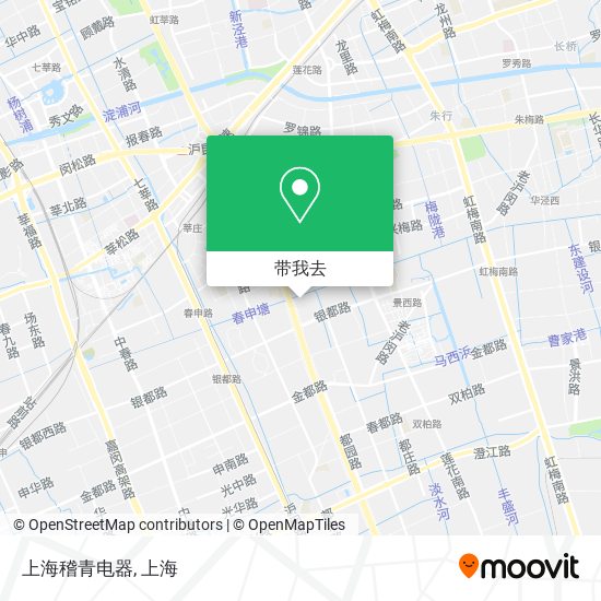 上海稽青电器地图