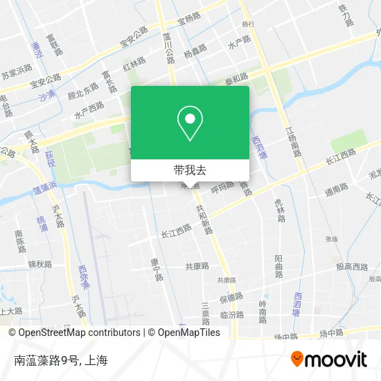 南蕰藻路9号地图
