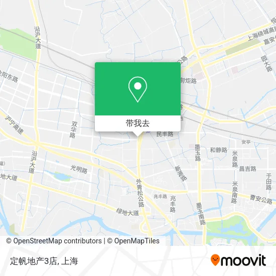 定帆地产3店地图