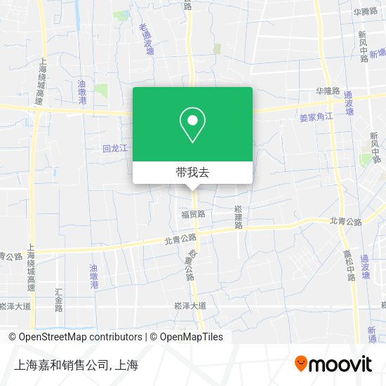 上海嘉和销售公司地图