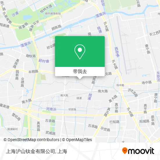 上海沪山钛金有限公司地图
