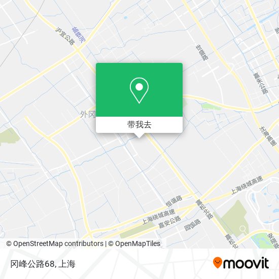 冈峰公路68地图
