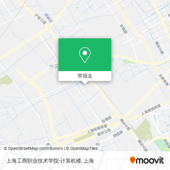 上海工商职业技术学院-计算机楼地图