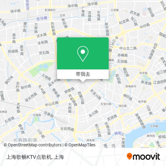 上海歌畅KTV点歌机地图