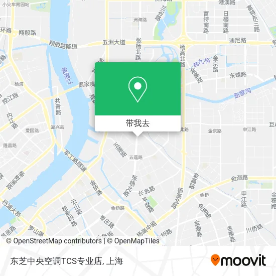 东芝中央空调TCS专业店地图