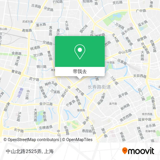 中山北路2525弄地图