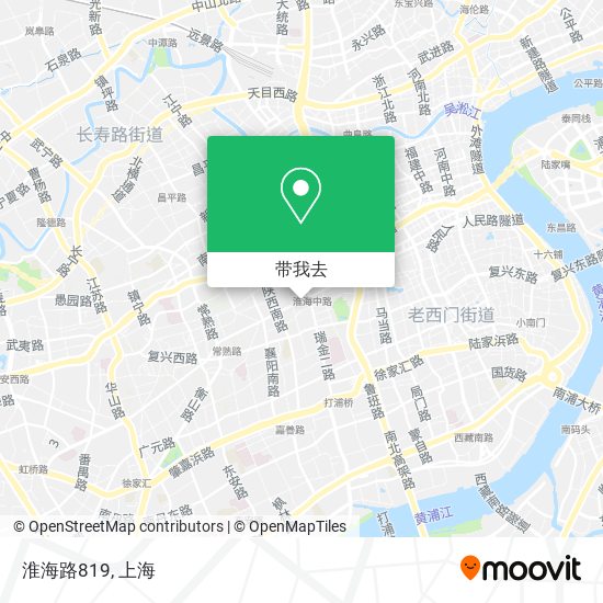 淮海路819地图