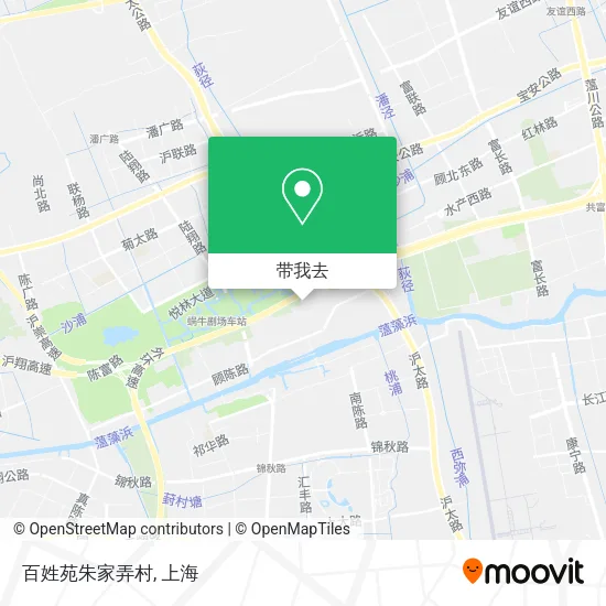 百姓苑朱家弄村地图