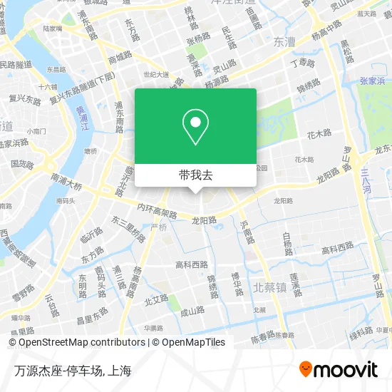 万源杰座-停车场地图