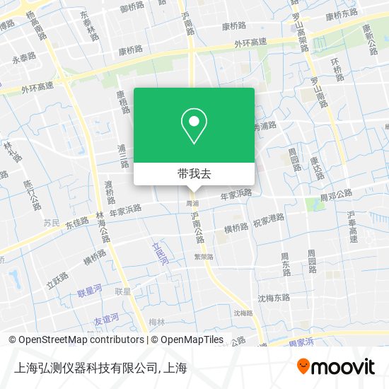 上海弘测仪器科技有限公司地图