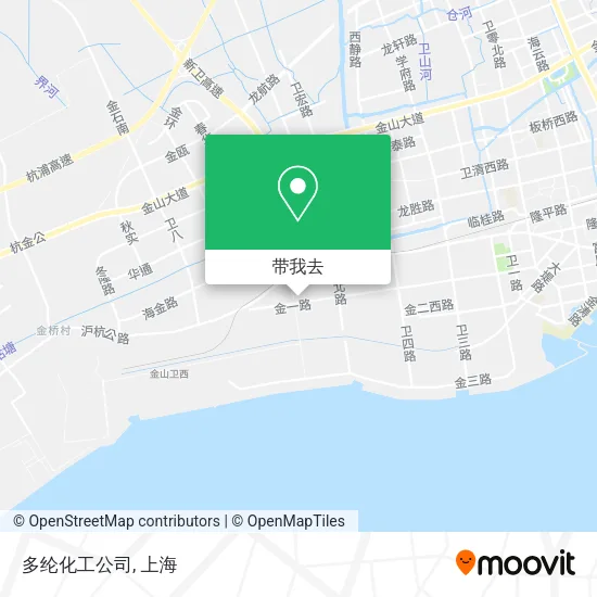 多纶化工公司地图