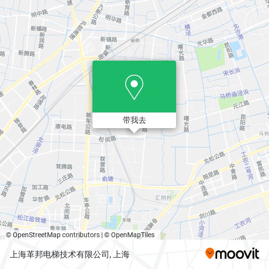 上海革邦电梯技术有限公司地图