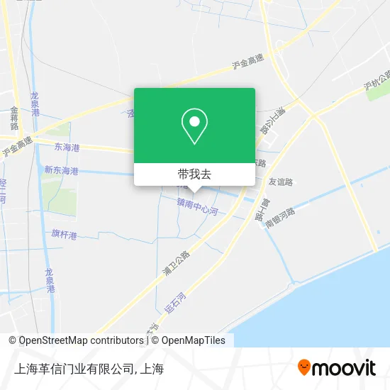上海革信门业有限公司地图
