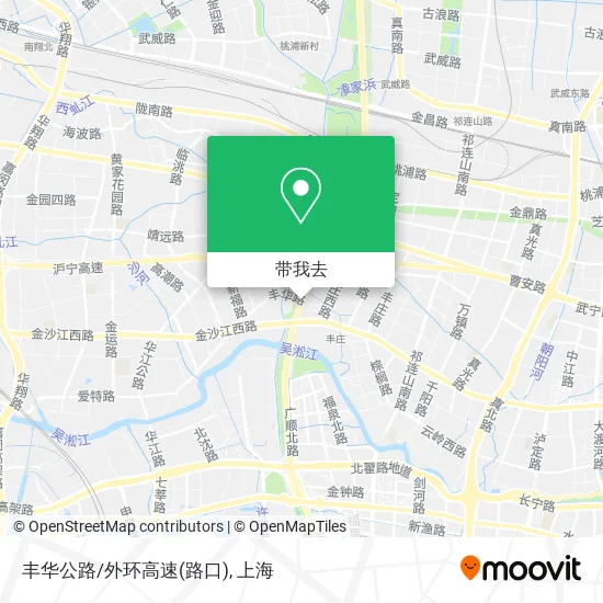 丰华公路/外环高速(路口)地图