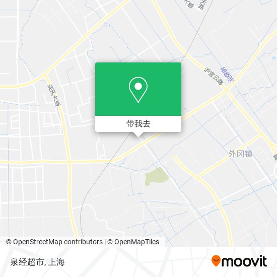 泉经超市地图