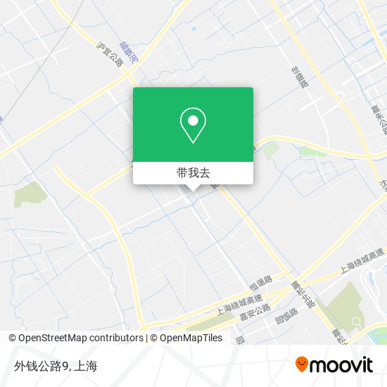 外钱公路9地图