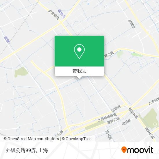 外钱公路99弄地图