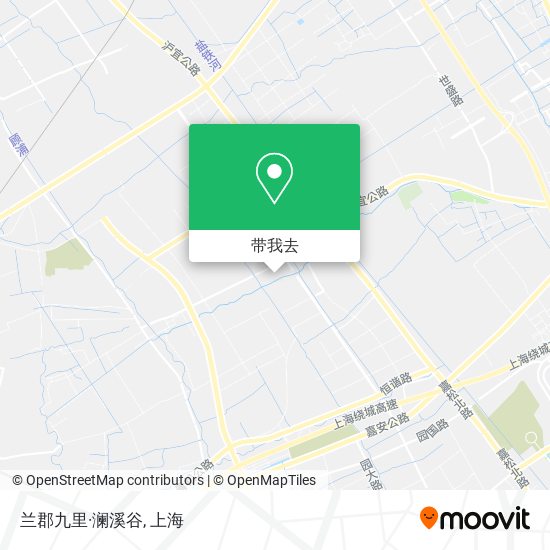 兰郡九里·澜溪谷地图