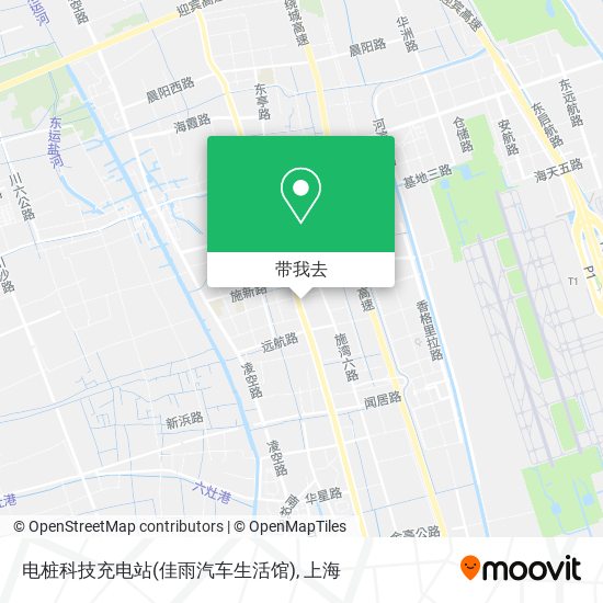 电桩科技充电站(佳雨汽车生活馆)地图