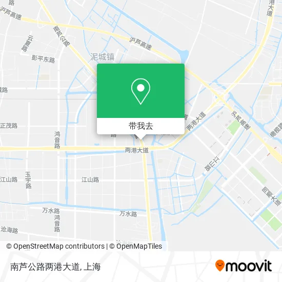 南芦公路两港大道地图