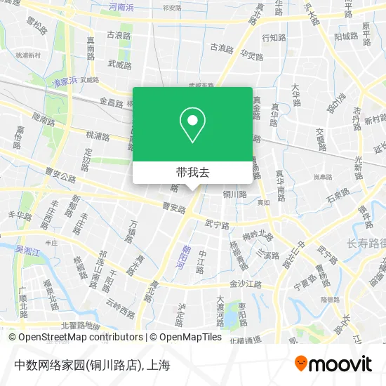 中数网络家园(铜川路店)地图