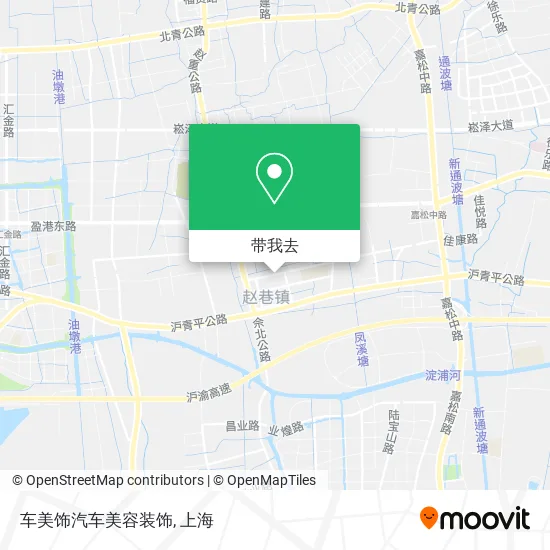 车美饰汽车美容装饰地图