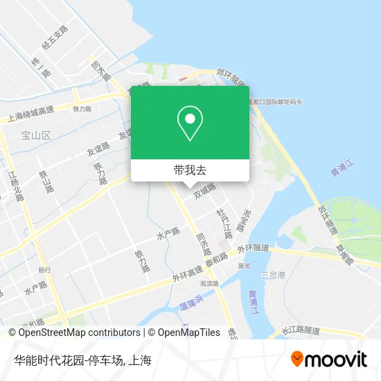 华能时代花园-停车场地图
