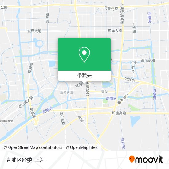 青浦区经委地图