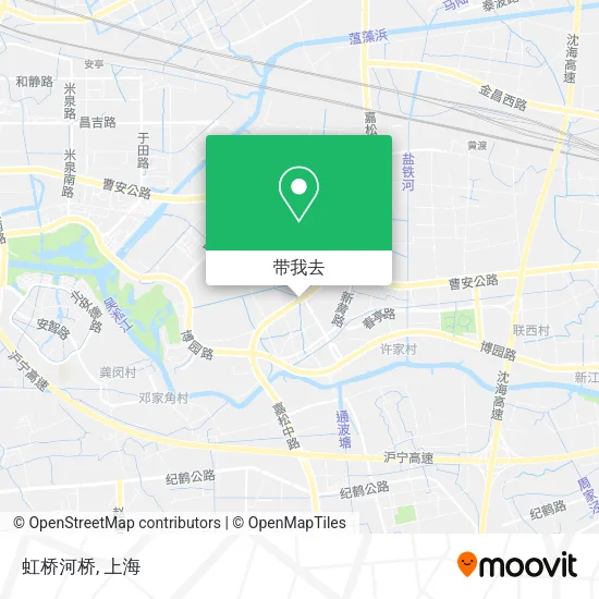 虹桥河桥地图
