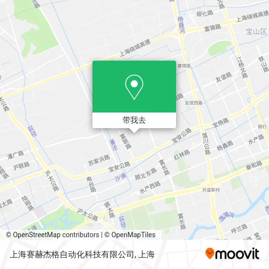 上海赛赫杰格自动化科技有限公司地图