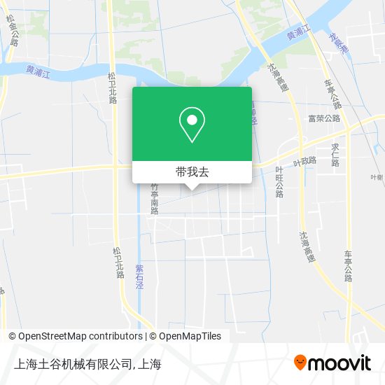 上海土谷机械有限公司地图