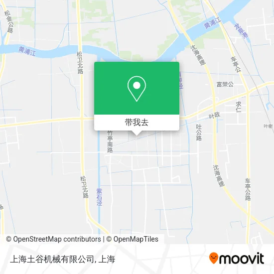 上海土谷机械有限公司地图