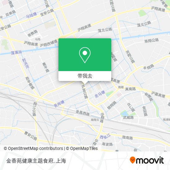 金香苑健康主题食府地图