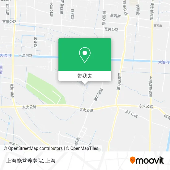 上海能益养老院地图