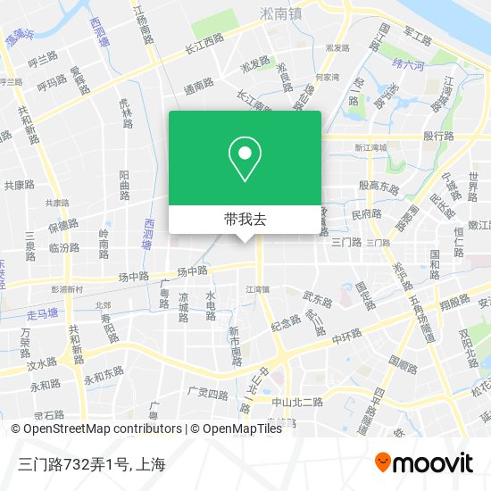 三门路732弄1号地图