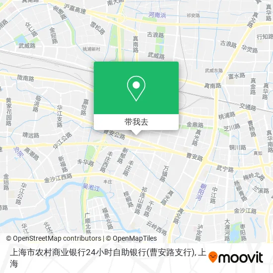 上海市农村商业银行24小时自助银行(曹安路支行)地图