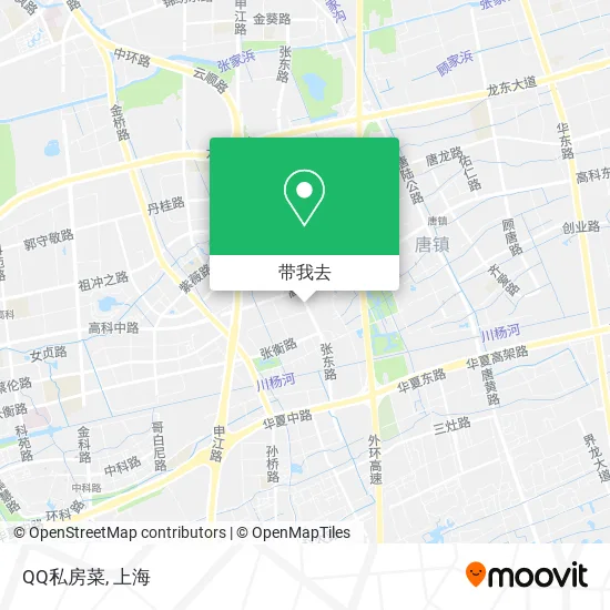 QQ私房菜地图