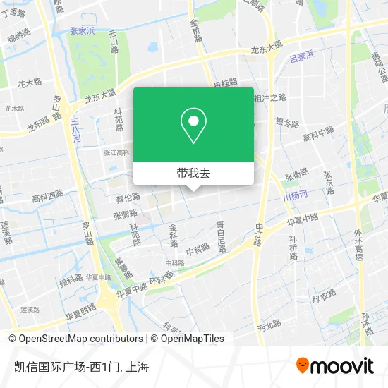 凯信国际广场-西1门地图