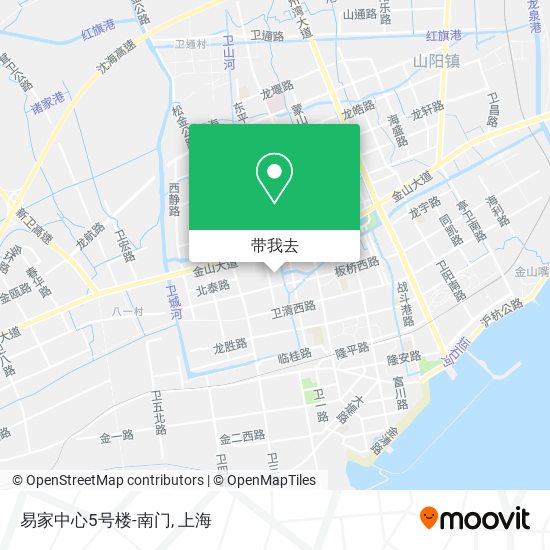 易家中心5号楼-南门地图