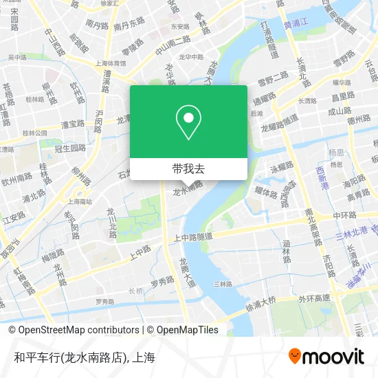 和平车行(龙水南路店)地图
