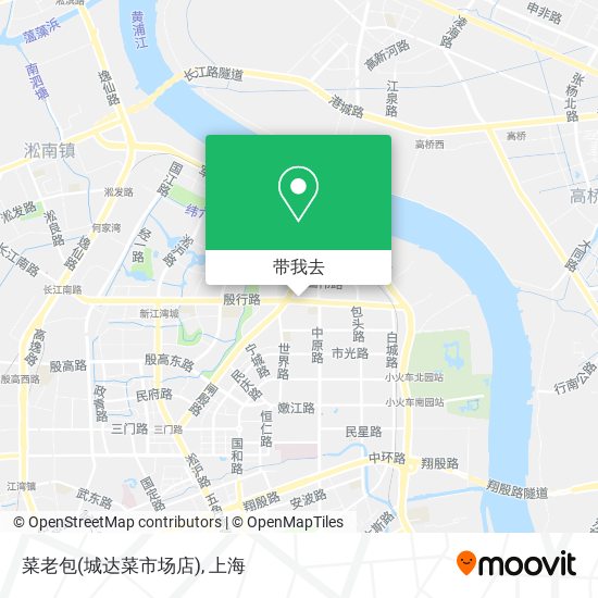 菜老包(城达菜市场店)地图
