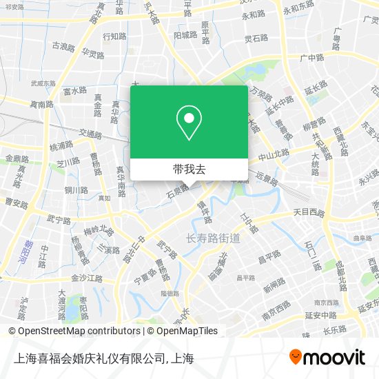 上海喜福会婚庆礼仪有限公司地图