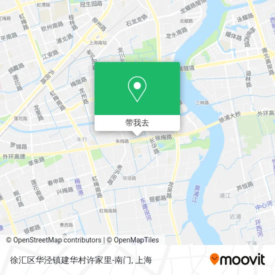 徐汇区华泾镇建华村许家里-南门地图