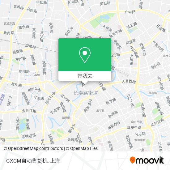 GXCM自动售货机地图