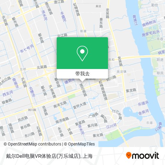 戴尔Dell电脑VR体验店(万乐城店)地图