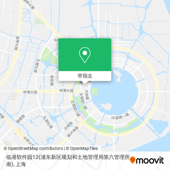 临港软件园12(浦东新区规划和土地管理局第六管理所南)地图