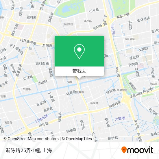 新陈路25弄-1幢地图