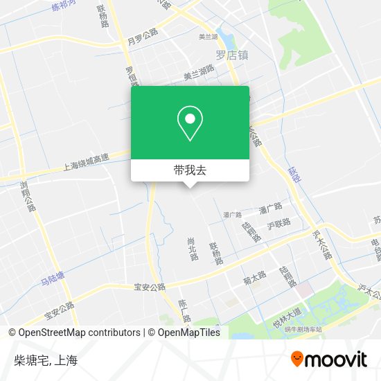 柴塘宅地图