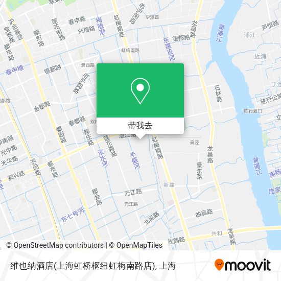 维也纳酒店(上海虹桥枢纽虹梅南路店)地图