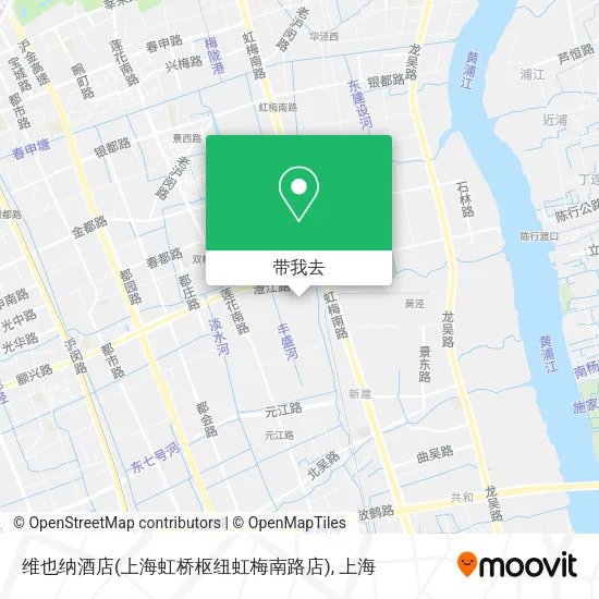 维也纳酒店(上海虹桥枢纽虹梅南路店)地图
